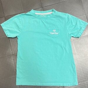 RUFFLE BUTTS GIRLS SWEET TEA SUNSHINE AND RUFFLES T SHIRT SIZE 8/10